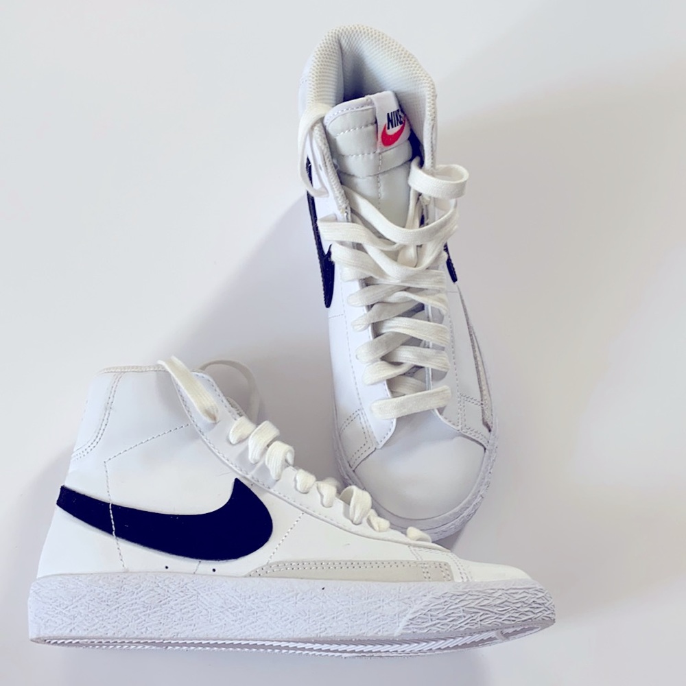 Nike New in Box mid Blazers. Youth size 4.